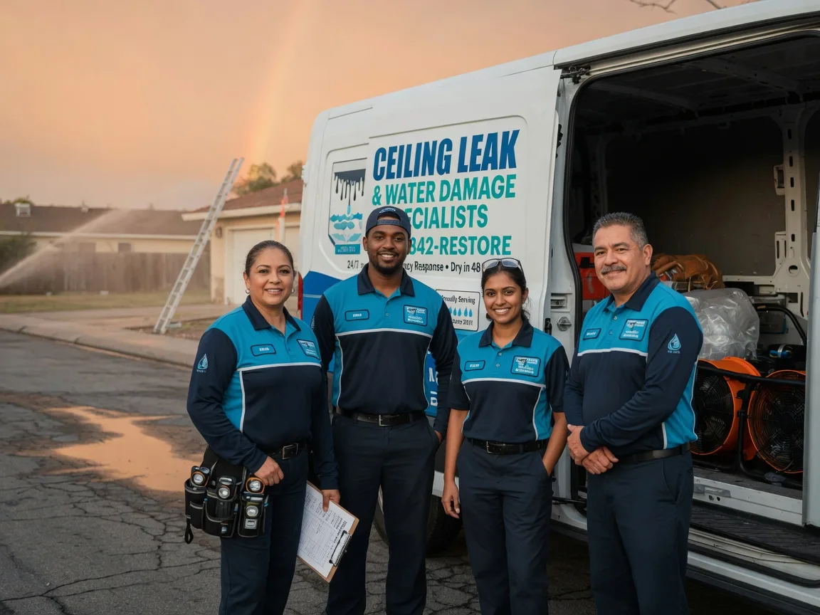 Ceiling Leak Cleanup company in Columbia Cross Roads, PA